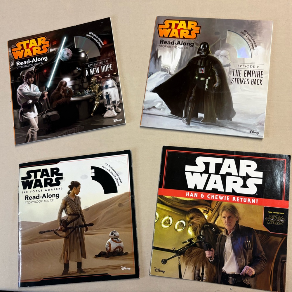 Star Wars Read-Along Books